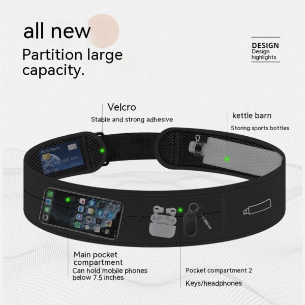 Invisible Multifunctional Running Waist Bag - Image 9
