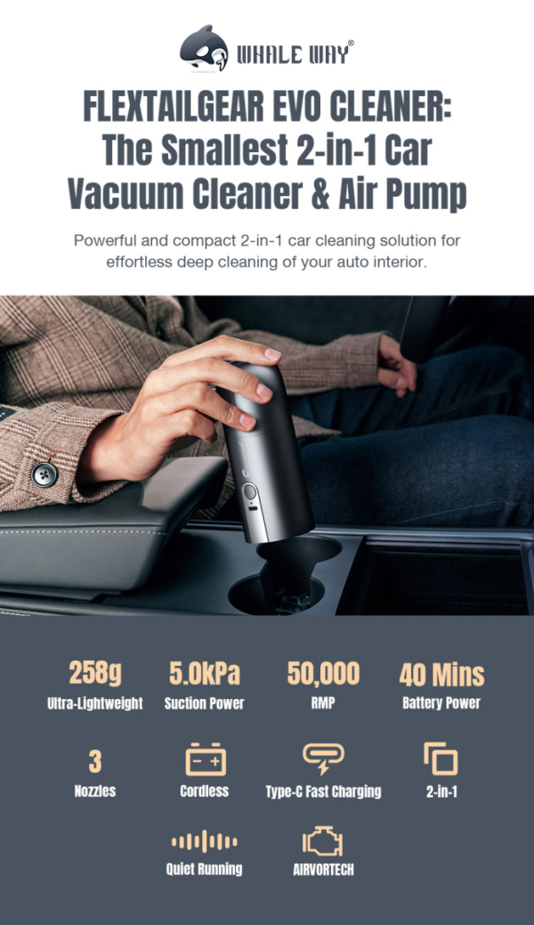 Mini Car Vacuum Cleaner - Image 3