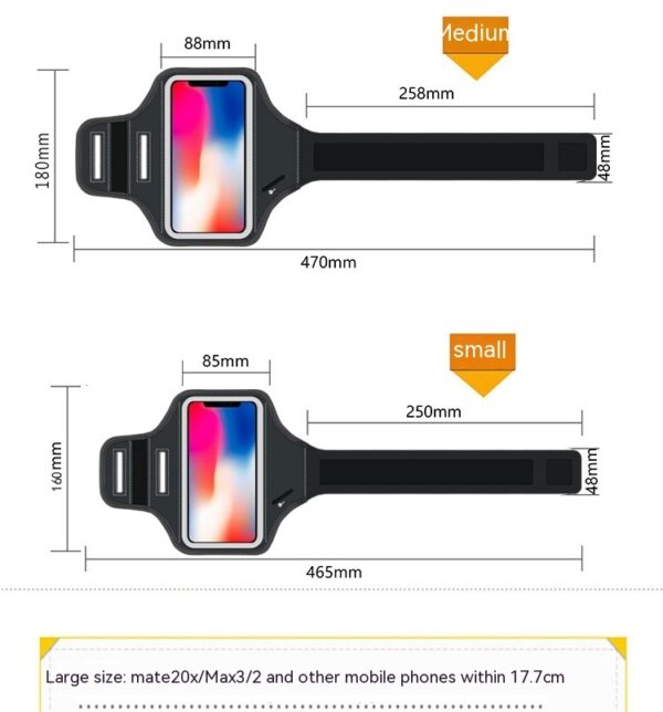 Outdoor Running Mobile Phone Armband - Image 4