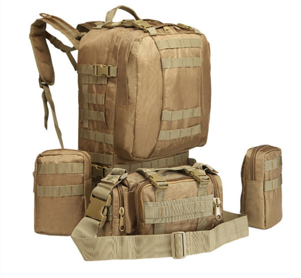 Camouflage Camping Backpack - Image 7