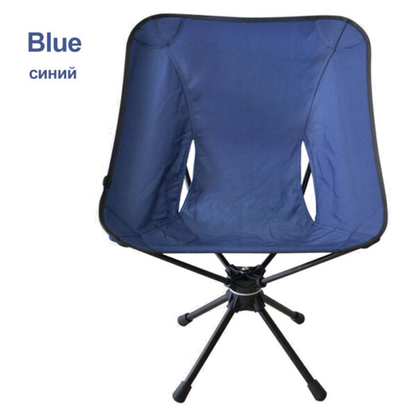 Outdoor Folding Chair 360 Swivel Chair - Image 4