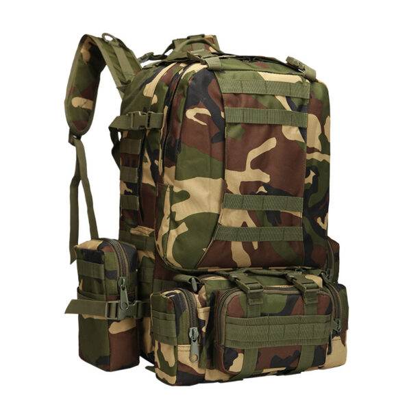 Camouflage Camping Backpack - Image 8