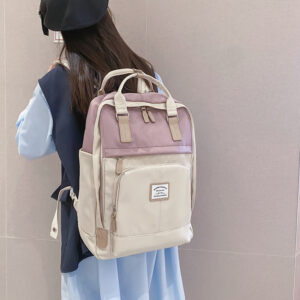 Women's Fashion Simple Backpack For High School Students