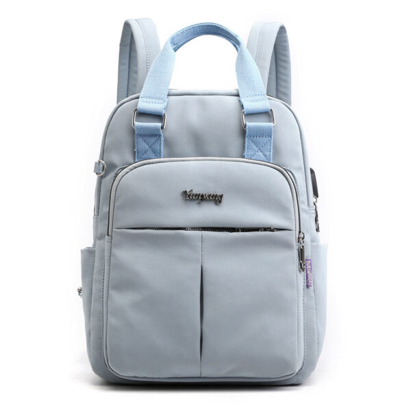 School Bag Large Capacity Multi-Pocket Women Backpack High Quality Solid Ladies Backpacks For Teengers Girls - Image 8