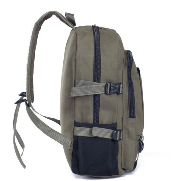 Men's Backpacks Canvas Backpack Student Bags - Image 4