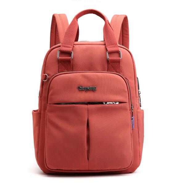 School Bag Large Capacity Multi-Pocket Women Backpack High Quality Solid Ladies Backpacks For Teengers Girls - Image 10
