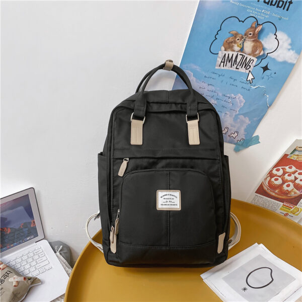 Women's Fashion Simple Backpack For High School Students - Image 5