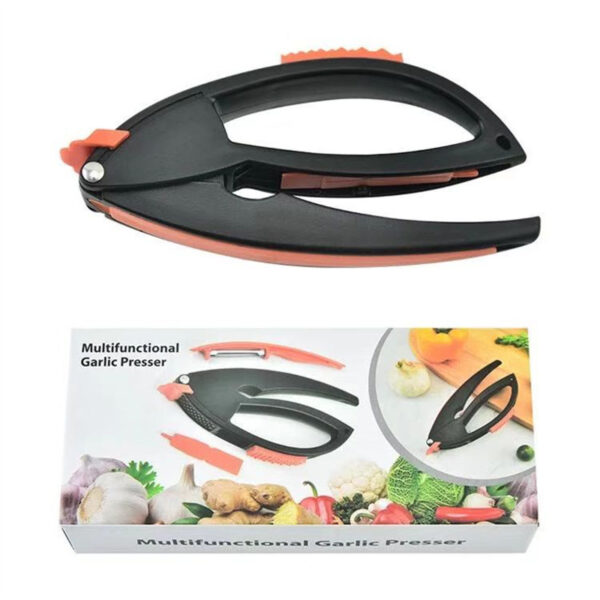 Multifunctional Garlic Press Set - Image 4