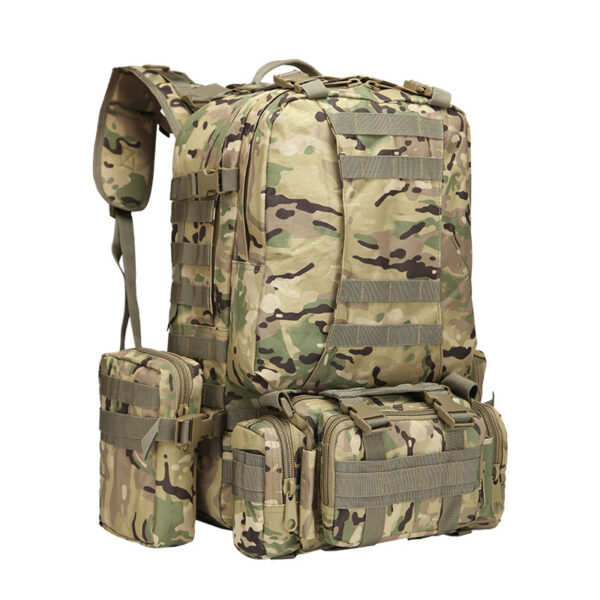 Camouflage Camping Backpack - Image 3