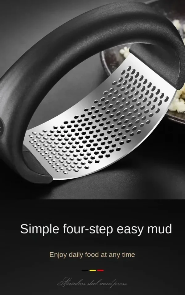 Garlic Press Crusher Manual Kitchen Stainless Steel Garlic Mincer Chopping Garlic Tool  Kitchen Accessories Gadget - Image 10