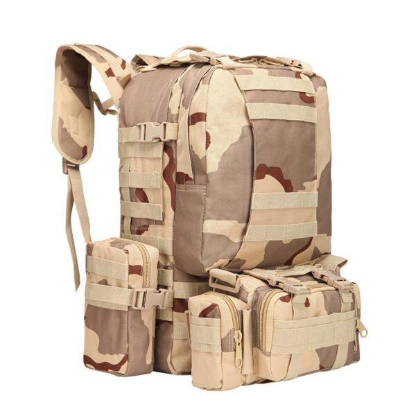 Camouflage Camping Backpack - Image 5