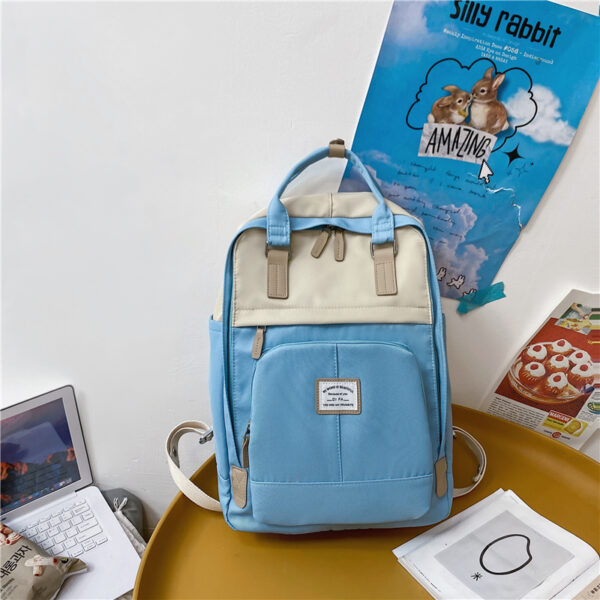 Women's Fashion Simple Backpack For High School Students - Image 3